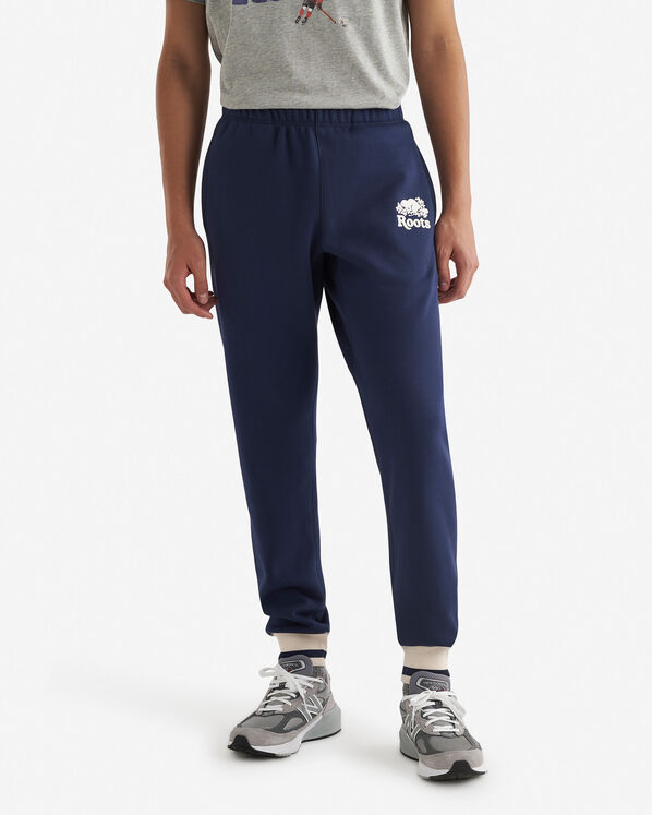 Pantalon original en molleton à chevilles Cabane