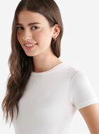 Roam Rib Fitted Short Sleeve Top
