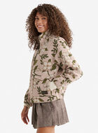 Floral Jacquard Jacket