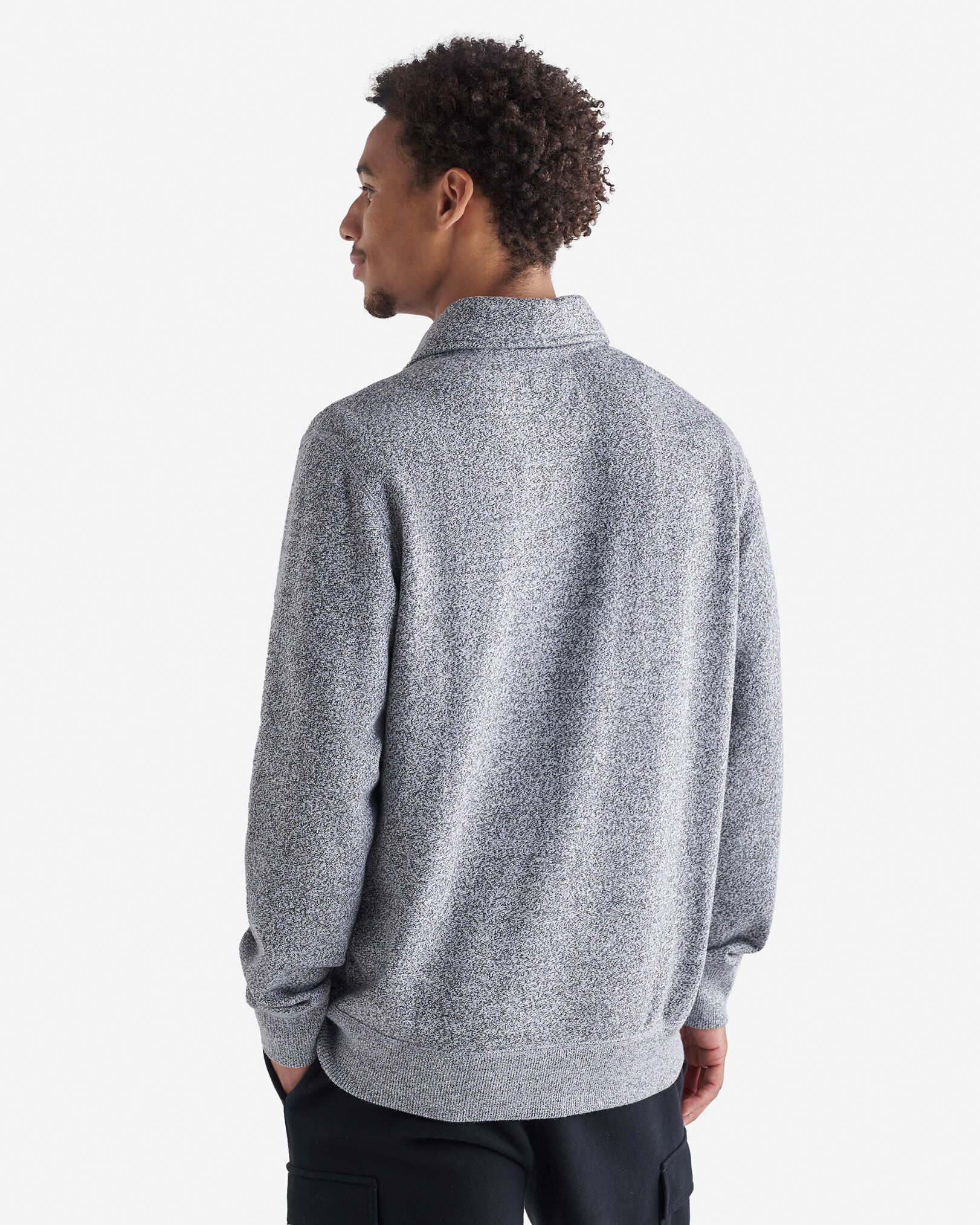 Half zip sweater roots top