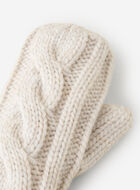 Womens Olivia Cable Mitten