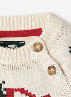 Baby Holiday Cable Sweater Crew