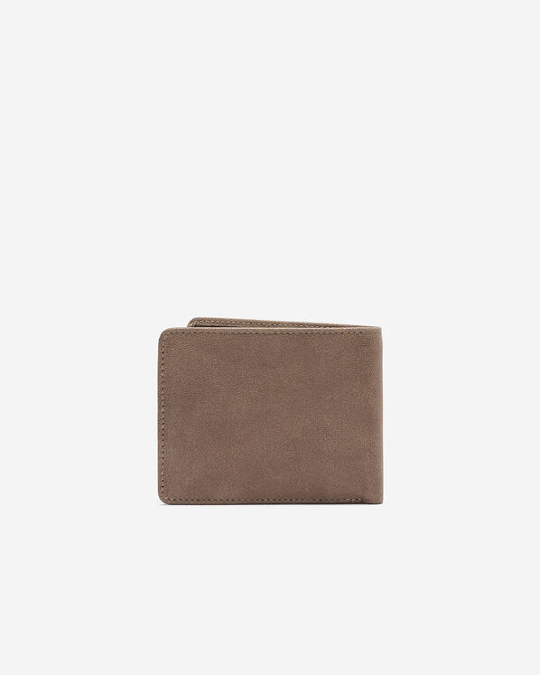 Portefeuille mince à rabat latéral en cuir Tribe Portefeuille mince à rabat latéral en cuir Tribe