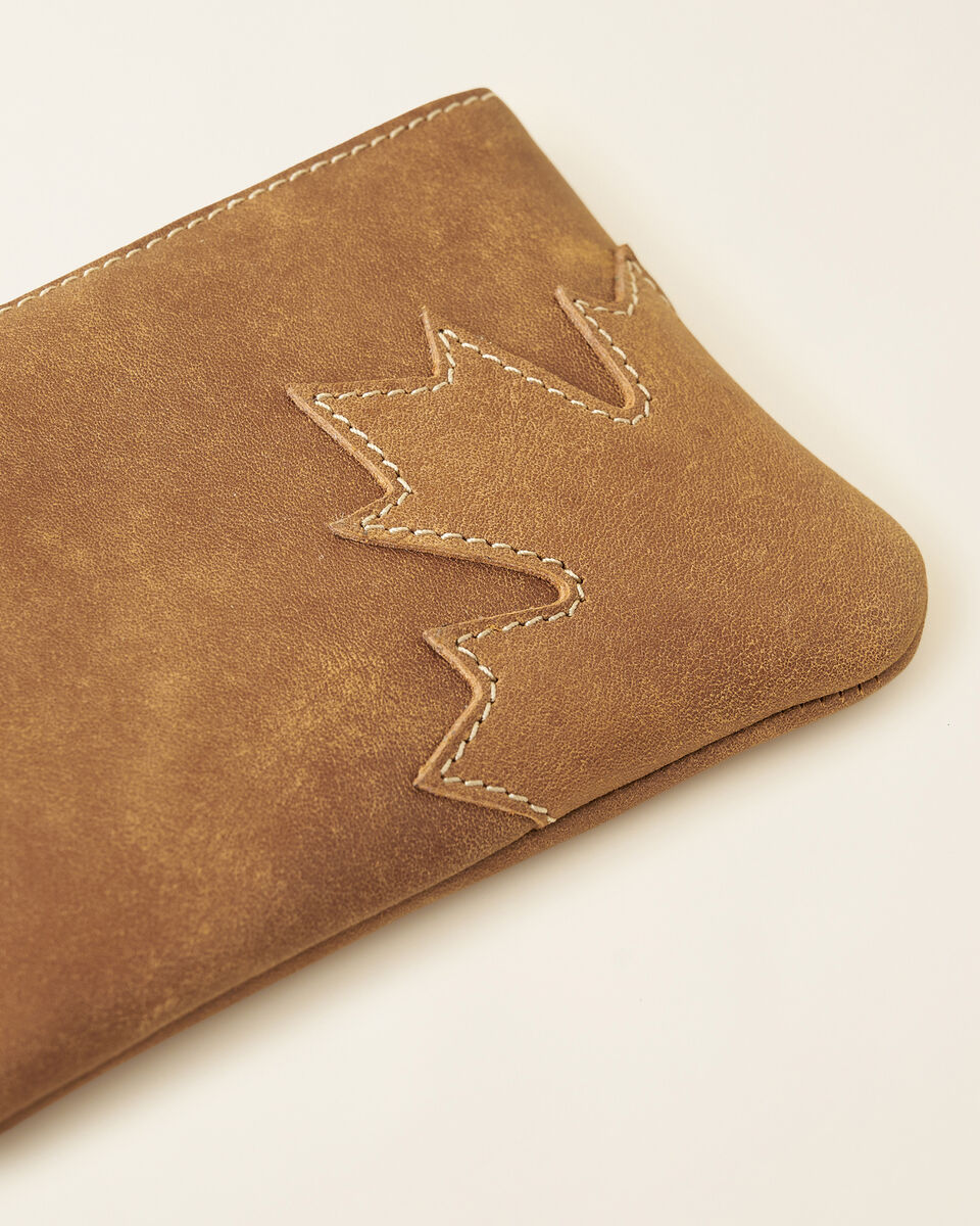 Maple Leaf Medium Zip Pouch Tribe