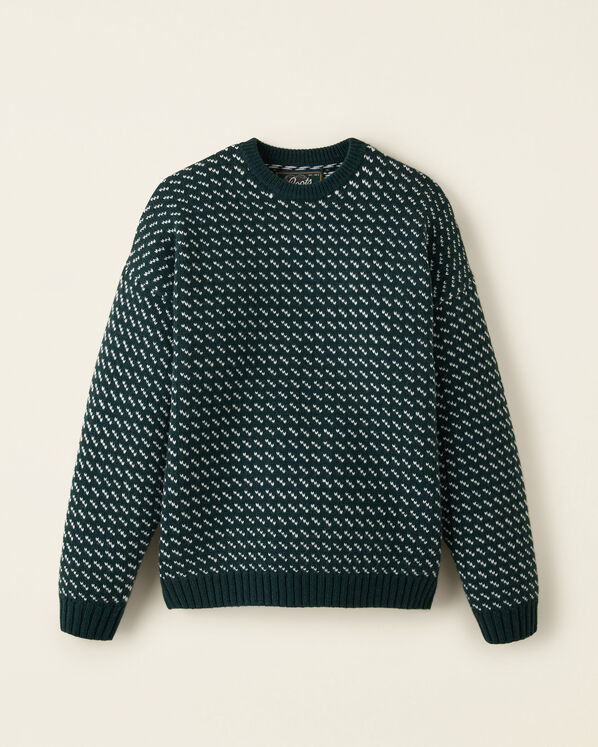 Falling Snow Oversized Crew Gender Free