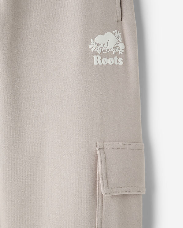 Pantalon cargo Cooper en molleton de coton bio