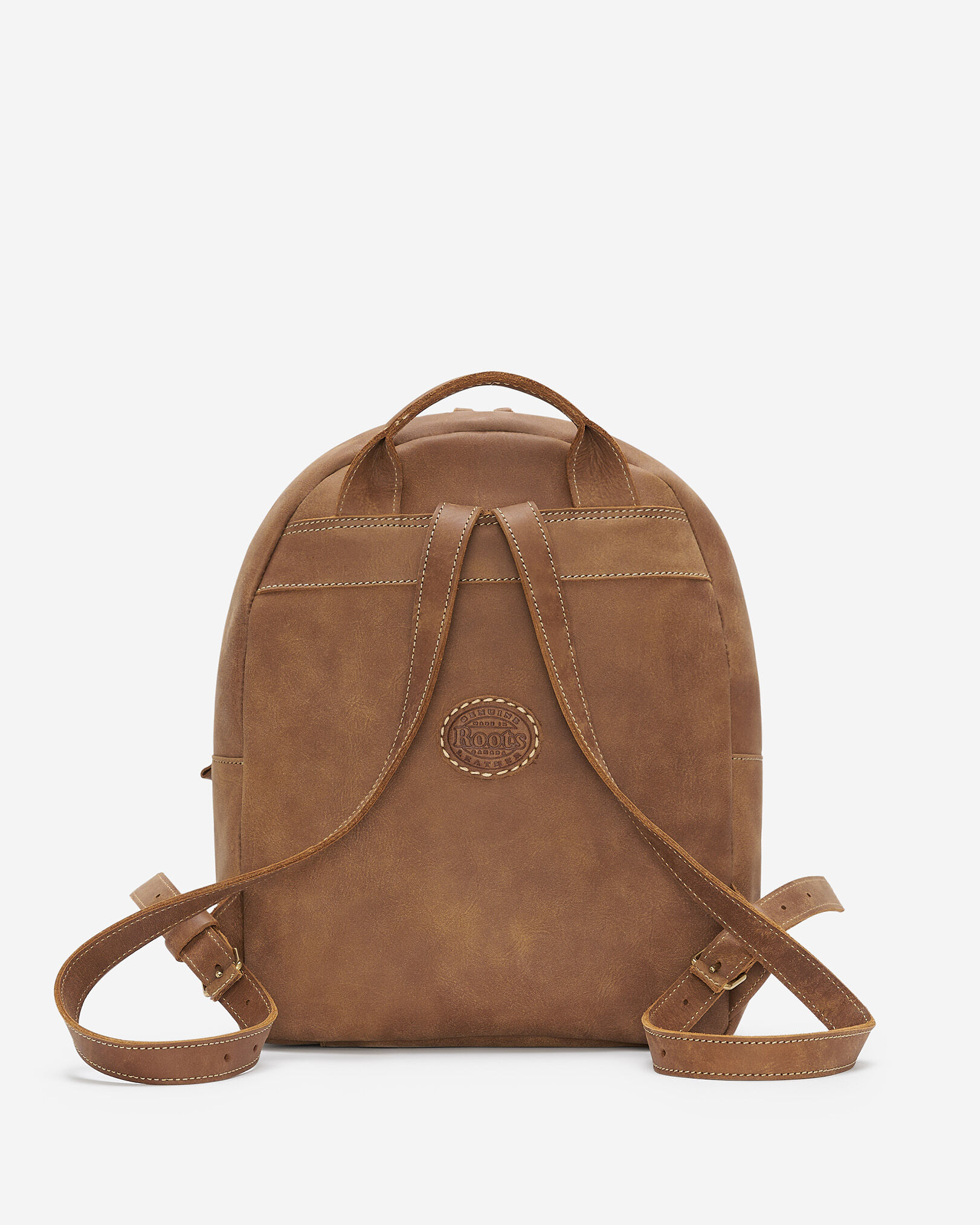 Roots leather backpack new arrivals