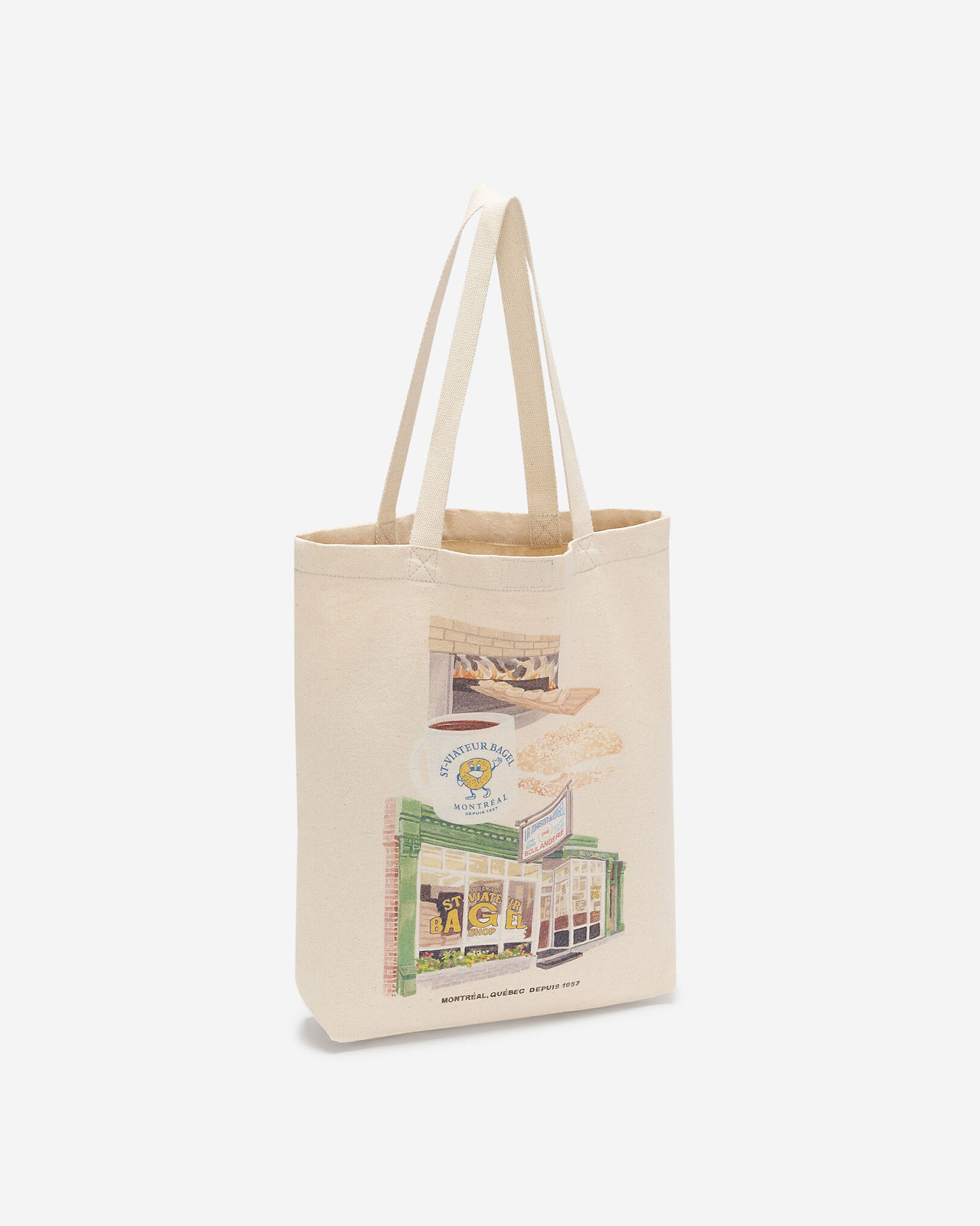 Roots X St-Viateur Tote