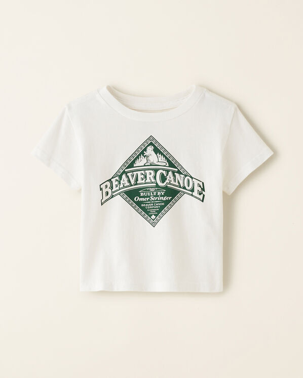 T-shirt décontracté Beaver Canoe pour bébé