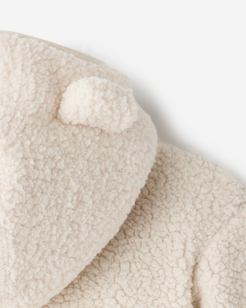 Barboteuse en molleton style mouton Alta pour bébés