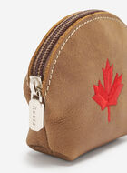 Pochette européenne Feuille d’érable en cuir Tribe