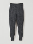 Cable Knit Jogger