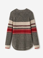 Cabin Stripe Shaker Crew Sweater