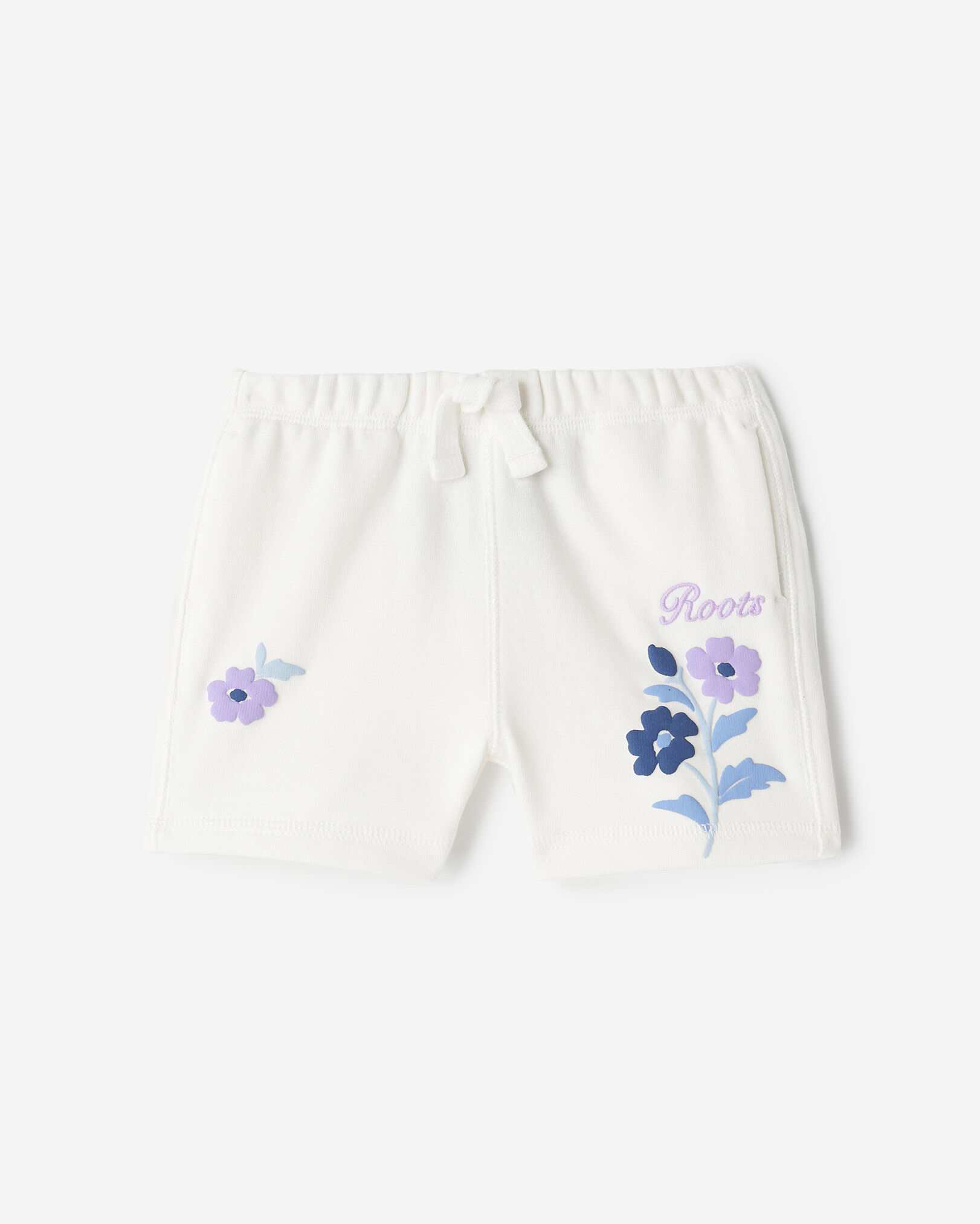 Short motif floral pour bébé