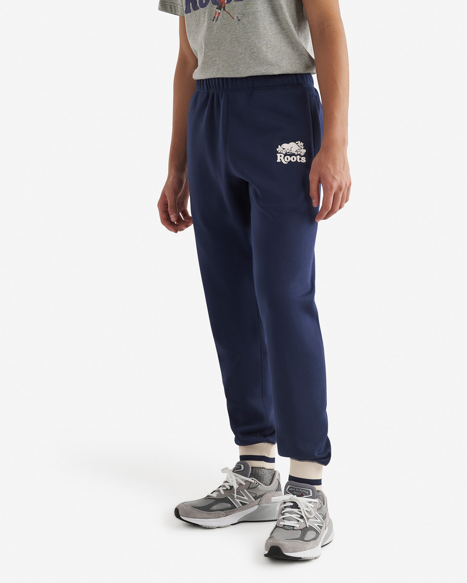 Pantalon original en molleton à chevilles Cabane
