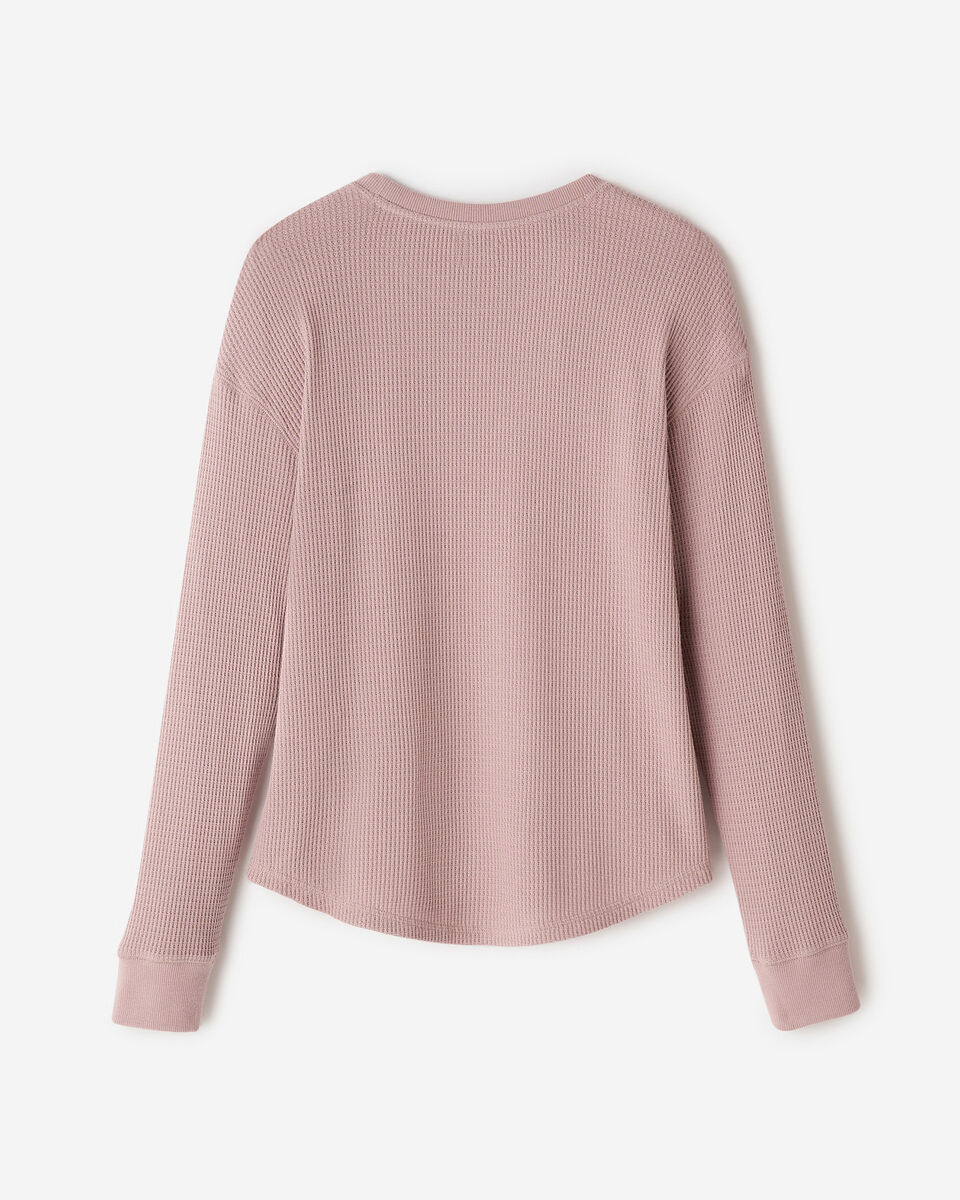 Waffle Long Sleeve Top