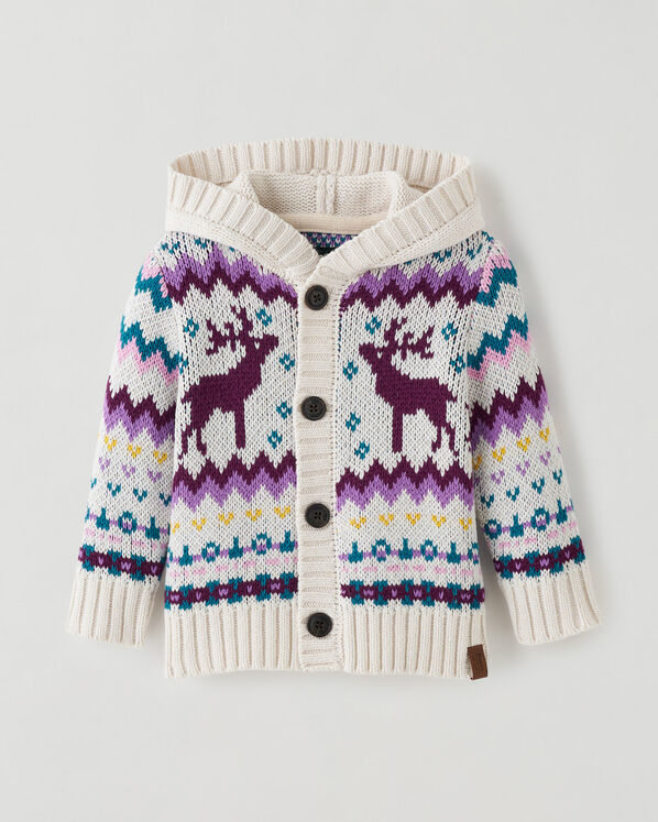 Baby Fair Isle Hoodie Sweater