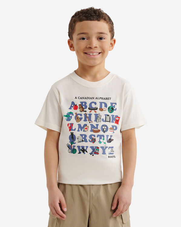 T-shirt ABC du Canada pour enfants