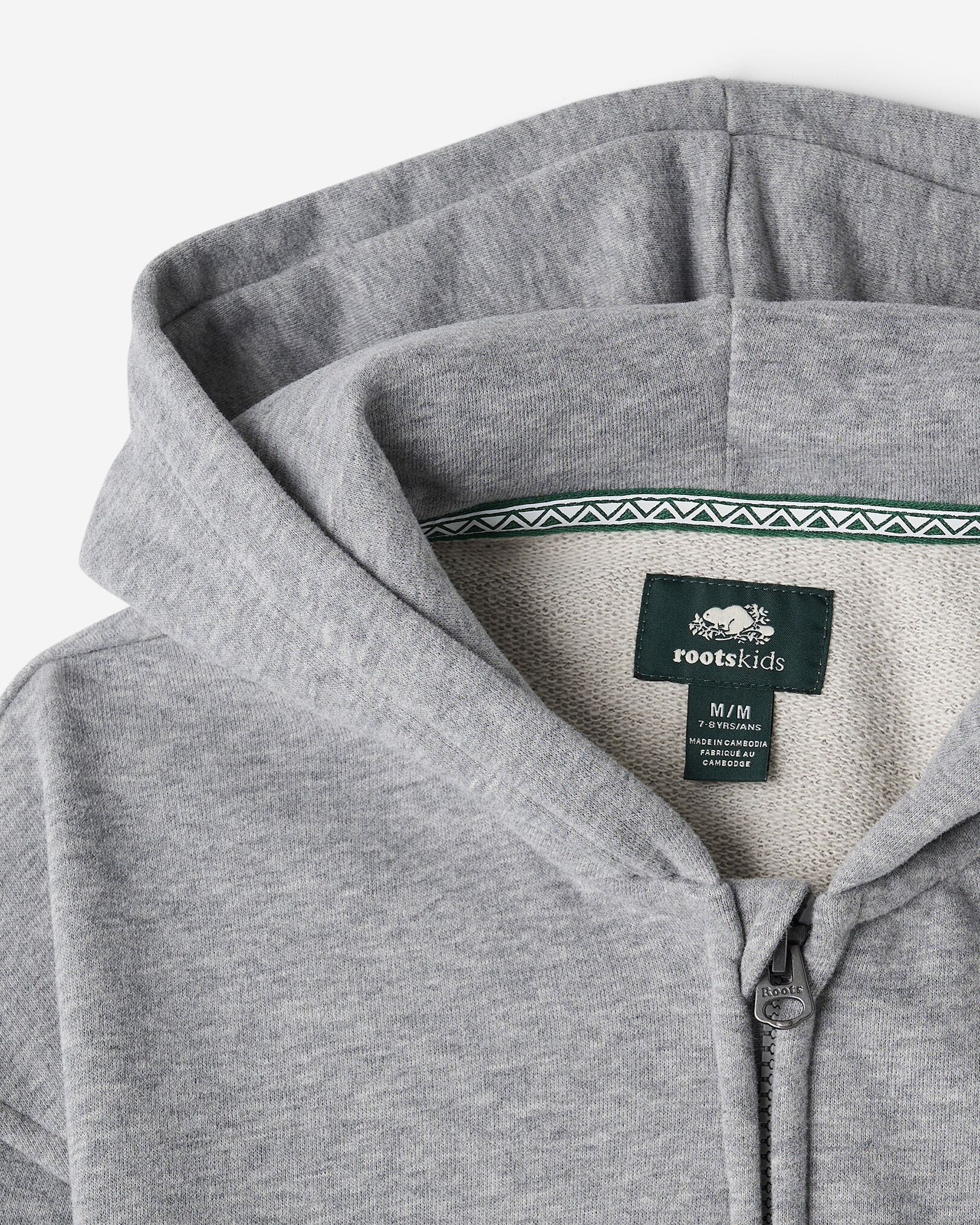 Kids Beaver Canoe Relaxed Full Zip Hoodie