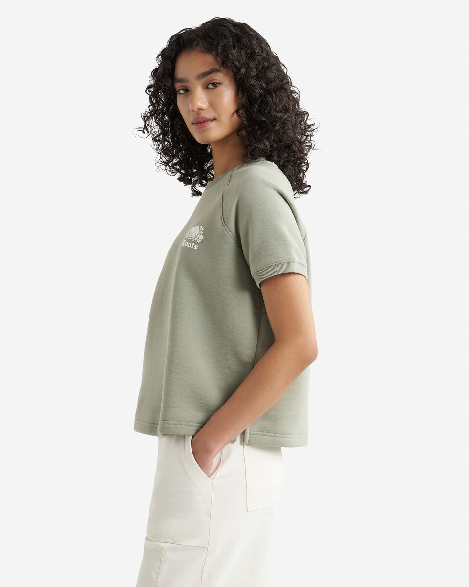 Organic Cooper Short Sleeve Terry Top