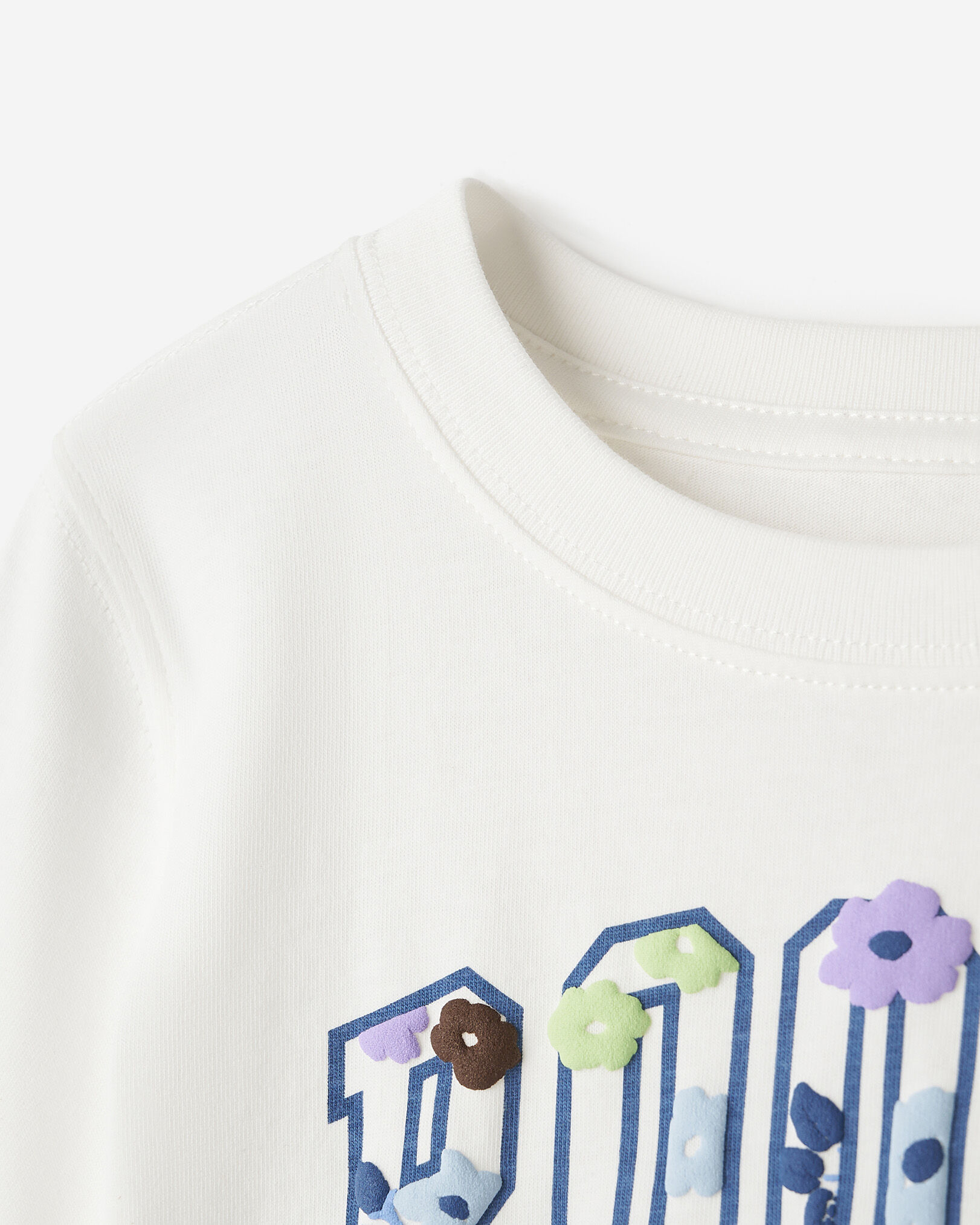 T-shirt motif floral pour tout-petit