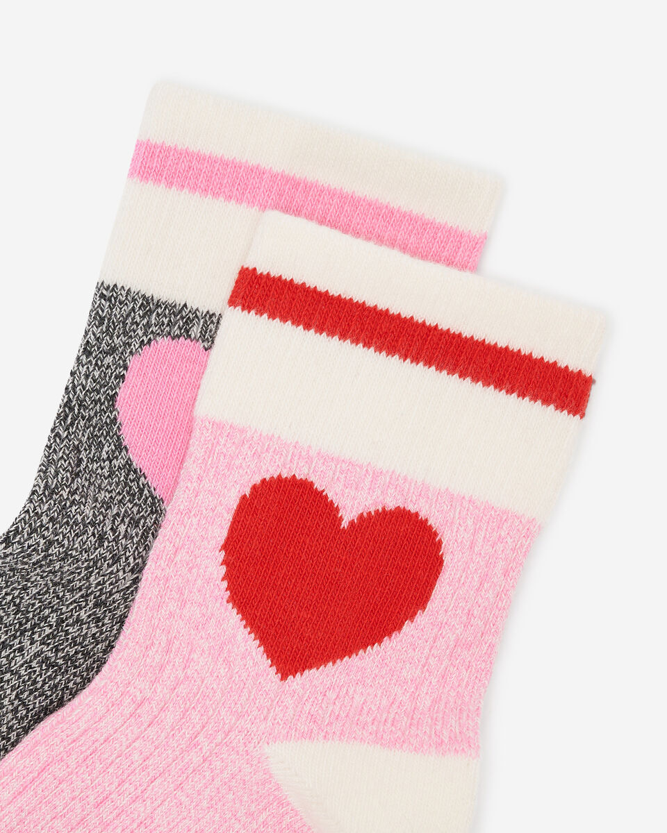 2 paires de chaussettes Amour pour enfants