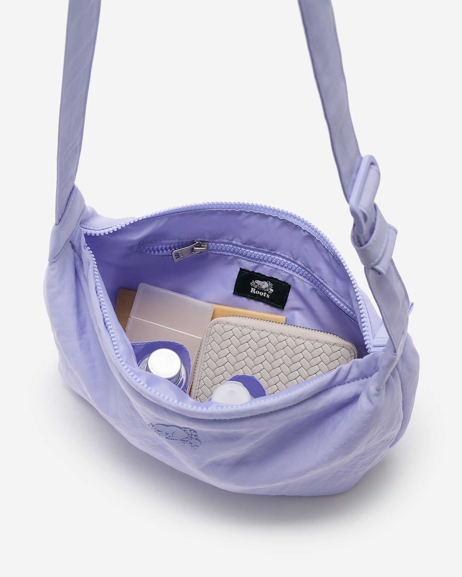 Sac croissant de taille moyenne en nylon