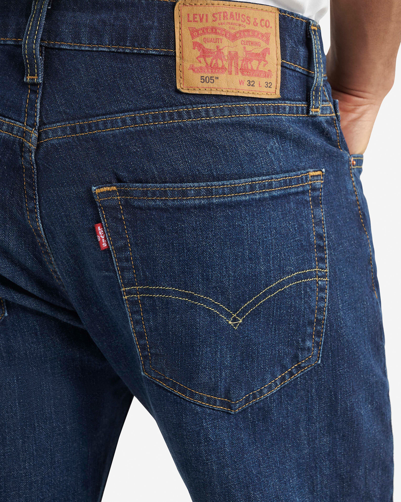 Jean ordinaire Levi's 505 pour homme
