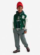 Pantalon original en molleton de coton bio pour enfants