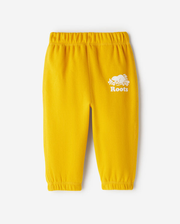 Pantalon original en molleton de coton bio pour bébés