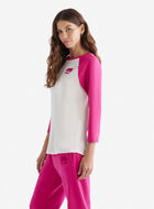 T-shirt style baseball Cooper en coton bio pour femme