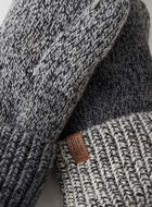 Womens Snowy Fox Ombre Mitten