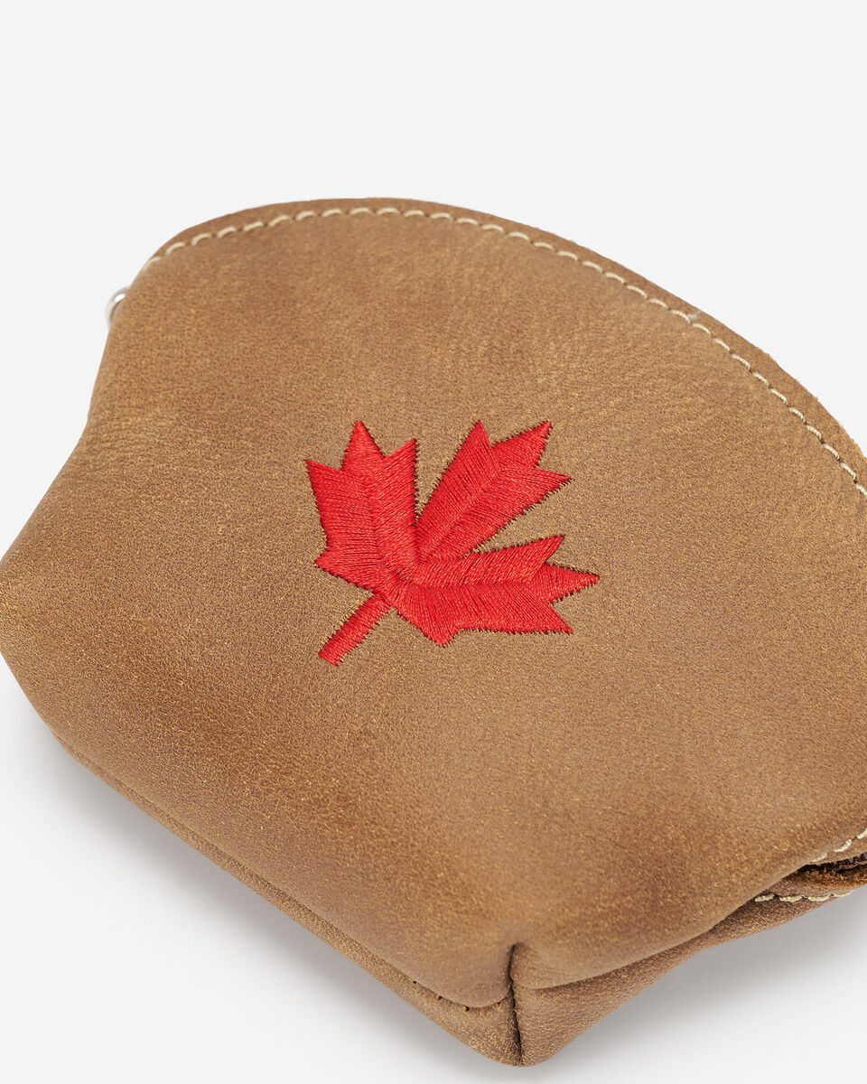 Pochette européenne Feuille d’érable en cuir Tribe