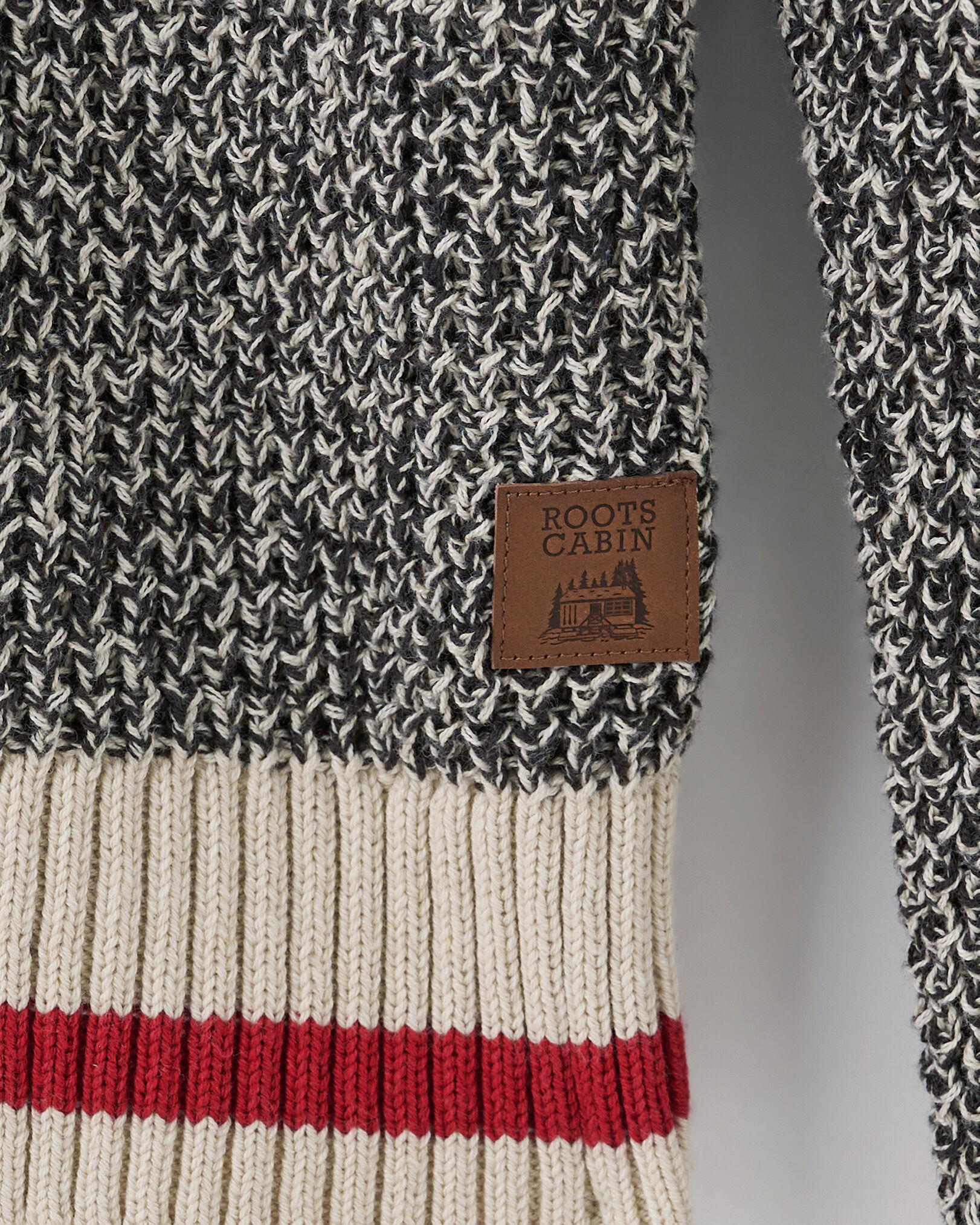Cabin Stein Sweater Sweaters and Cardigans Roots