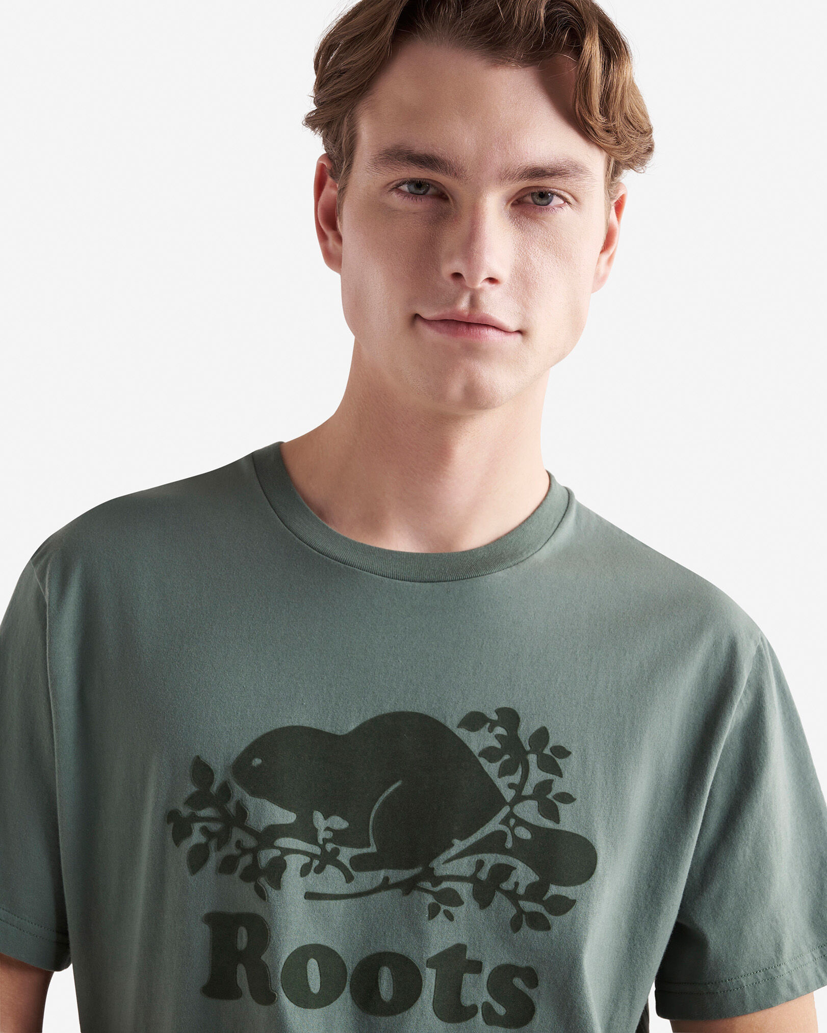 T-shirt Cooper le castor en coton bio pour homme