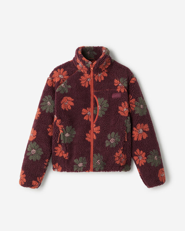 Blouson floral en mouton Alta