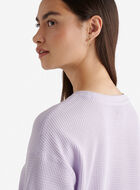 Waffle Long Sleeve Top