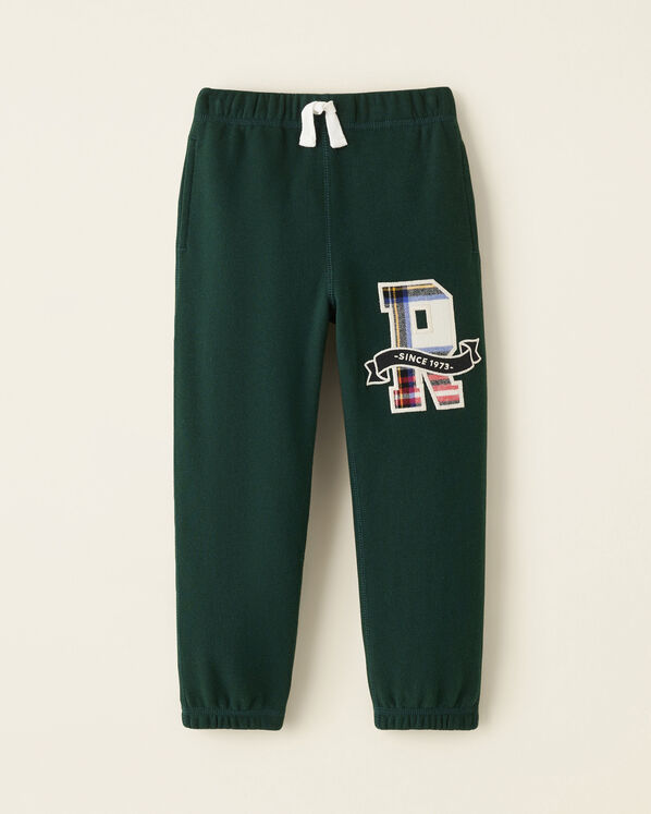 Toddler Plaid Applique Sweatpant