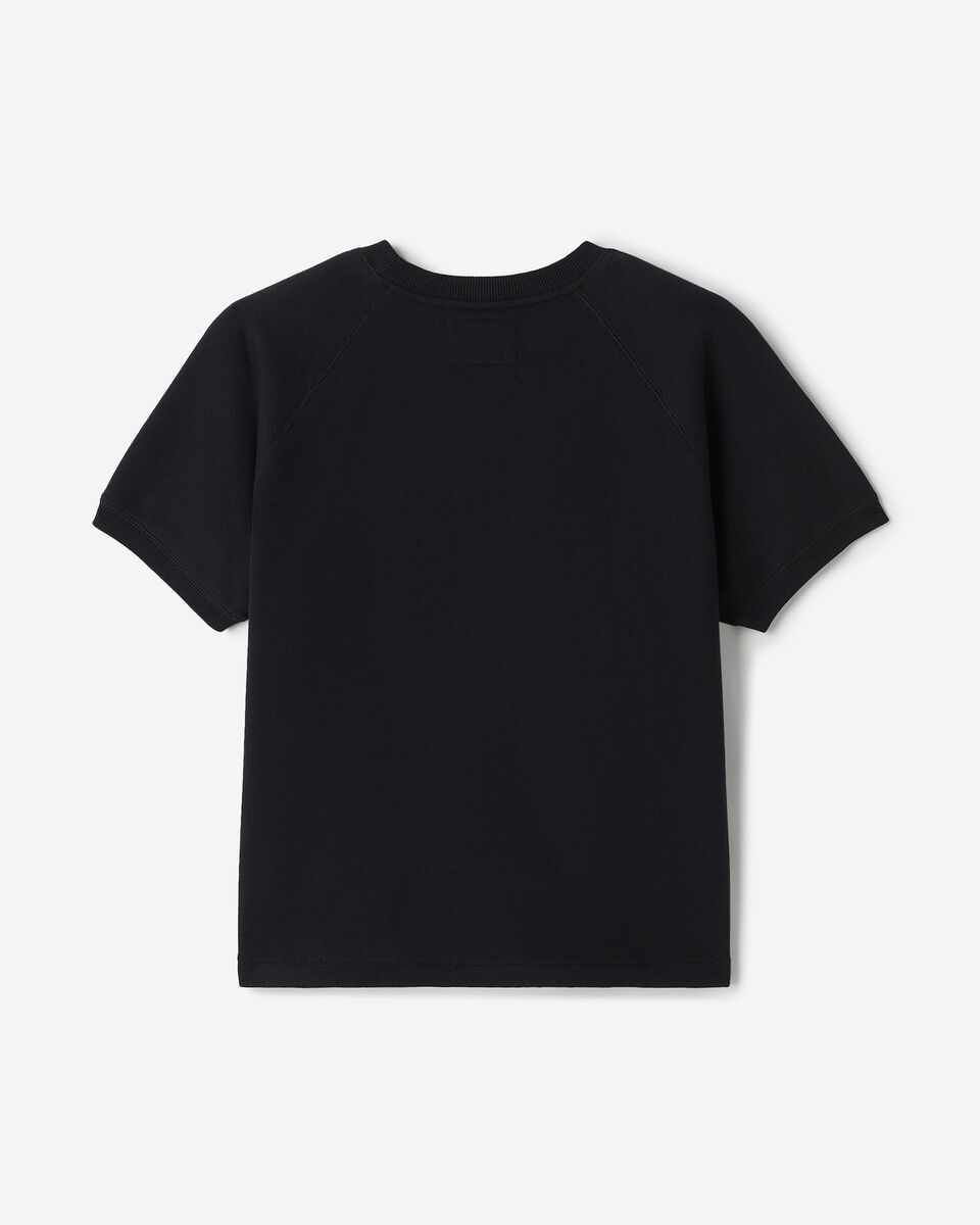 Chandail &agrave; manches courtes en jersey bouclette bio Cooper