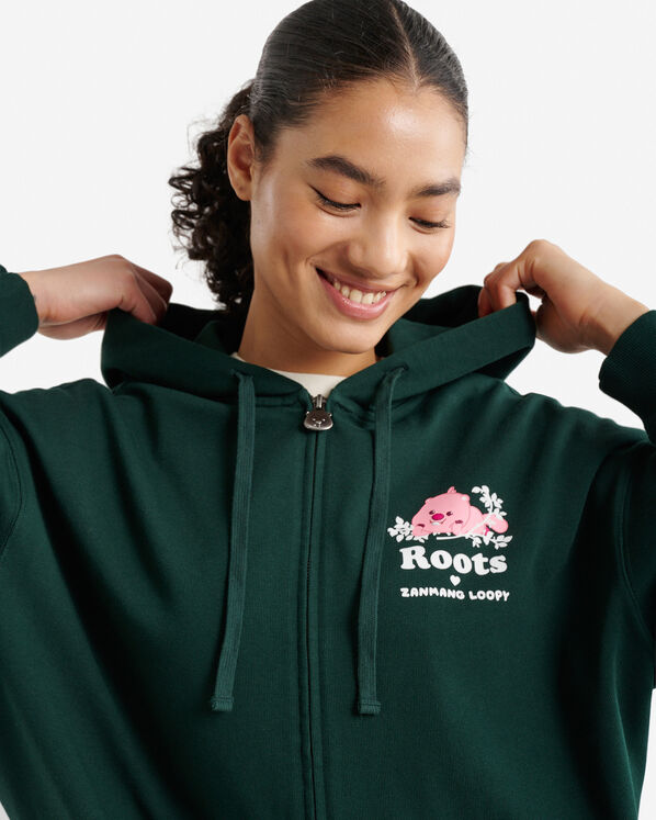 Roots X Zanmang Loopy Full Zip Hoodie