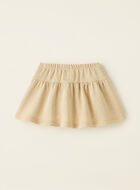 Toddler Girls Gold Sparkle Skirt