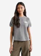 Chandail &agrave; manches courtes en jersey bouclette bio Cooper