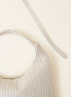 Mini sac Lola en cuir tressé