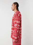 Mens Winter Wonderland Pajama Top