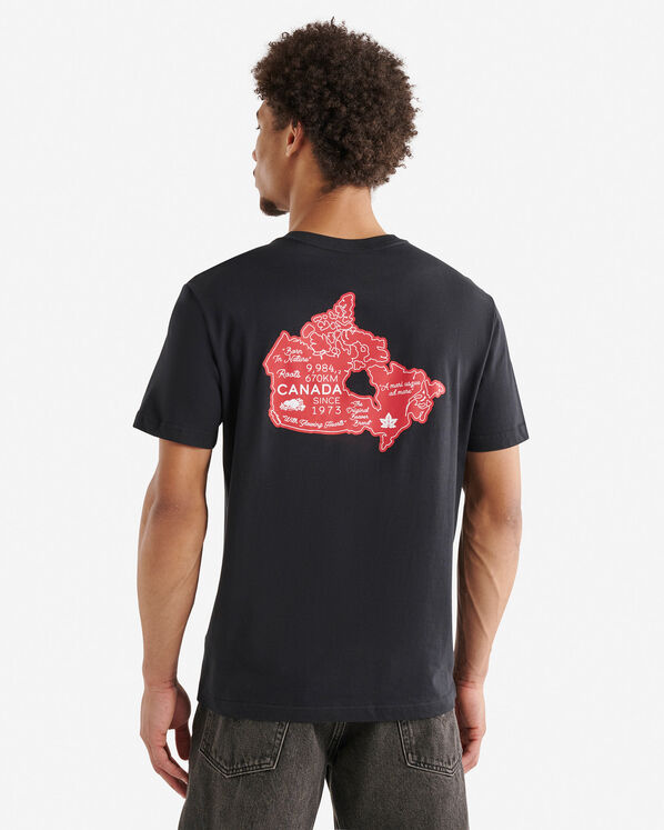 Mens Geography Of Canada T-Shirt