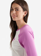 Womens Organic Cooper Baseball T-Shirt