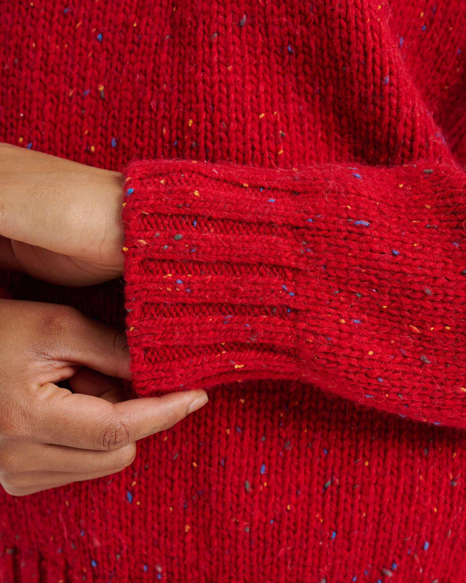 Oversized Fair Isle Sweater