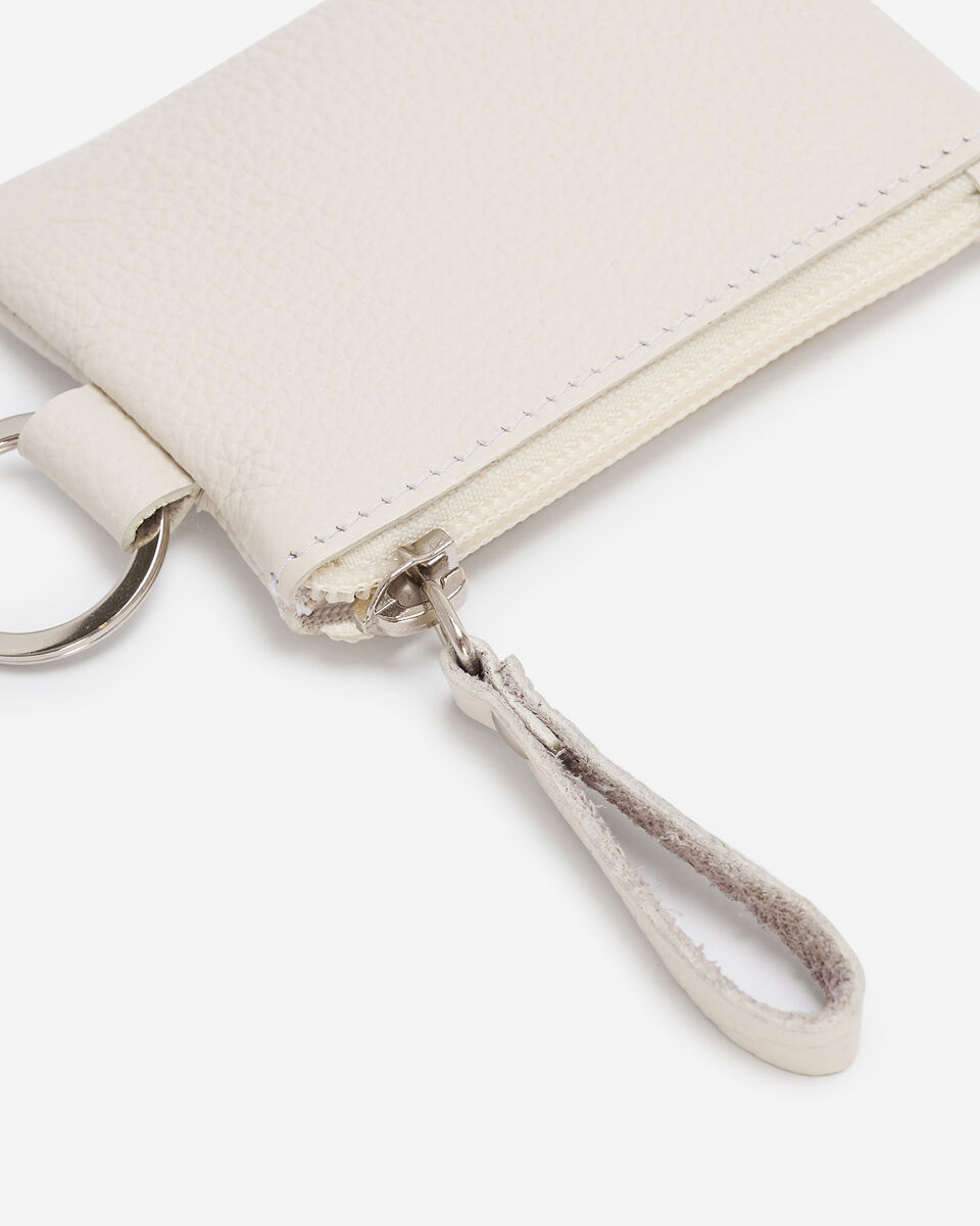 Pochette à glissière en cuir Cervino