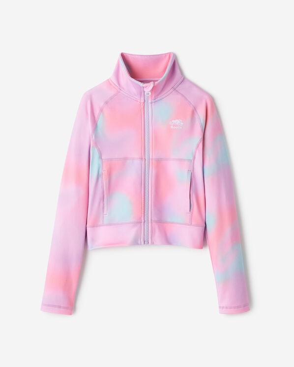 Girls Active Zip Track Jacket