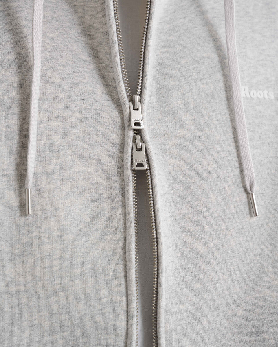 Chandail &agrave; capuchon temp&ecirc;te et glissi&egrave;re en molleton Nuage